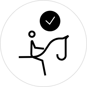 Improves posture and communication with the horse